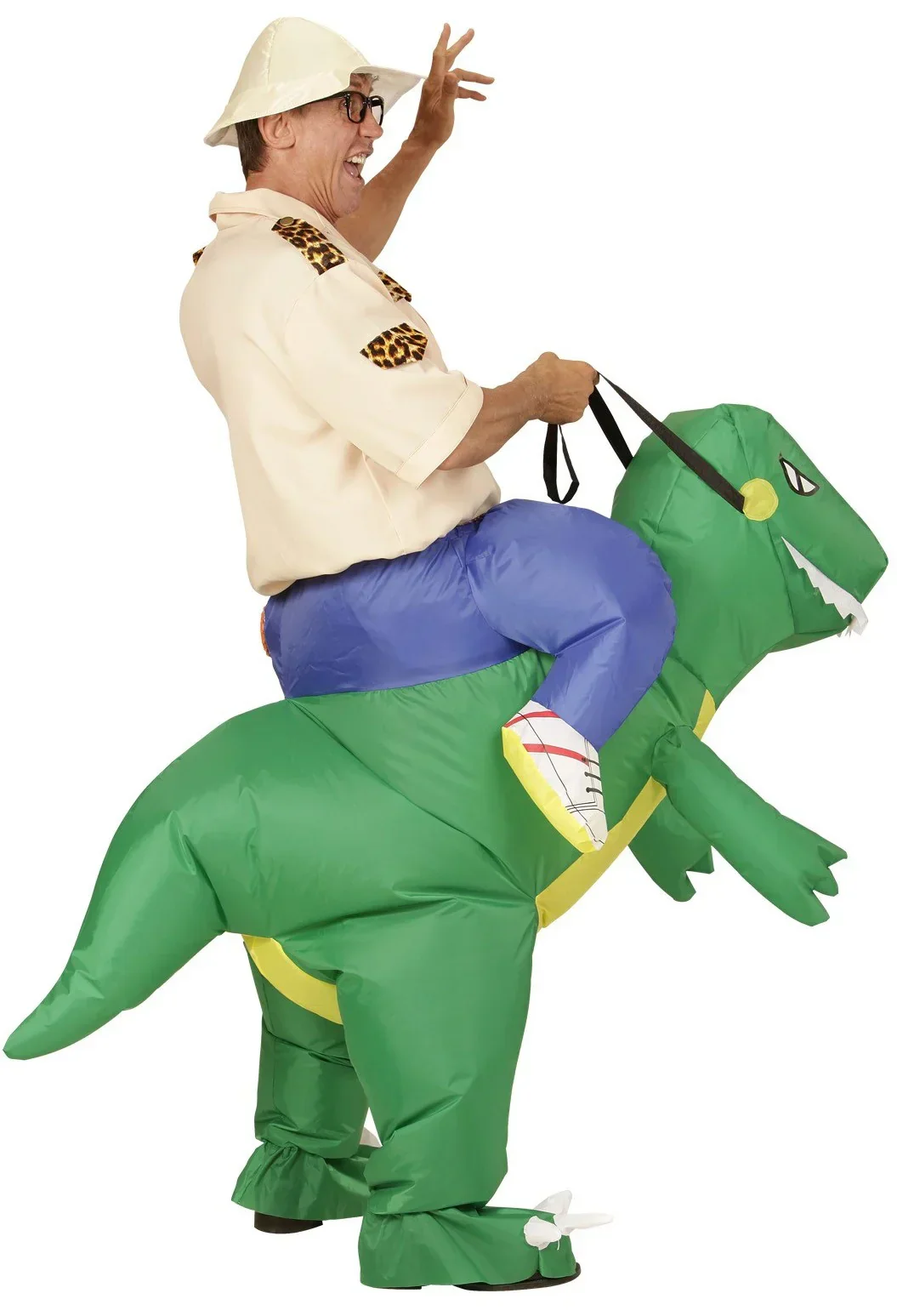 Disfraz de Hombre en Dinosaurio Hinchable - Image 2