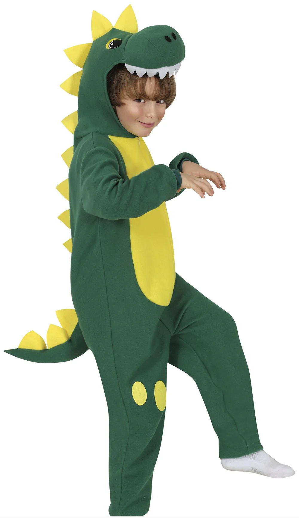 Disfraz de Dinosaurio Verde para Niño