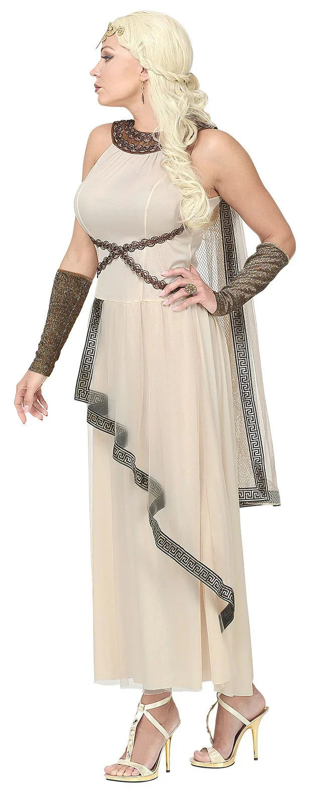 Disfraz de Diosa Griega Elegante para Mujer - Image 4