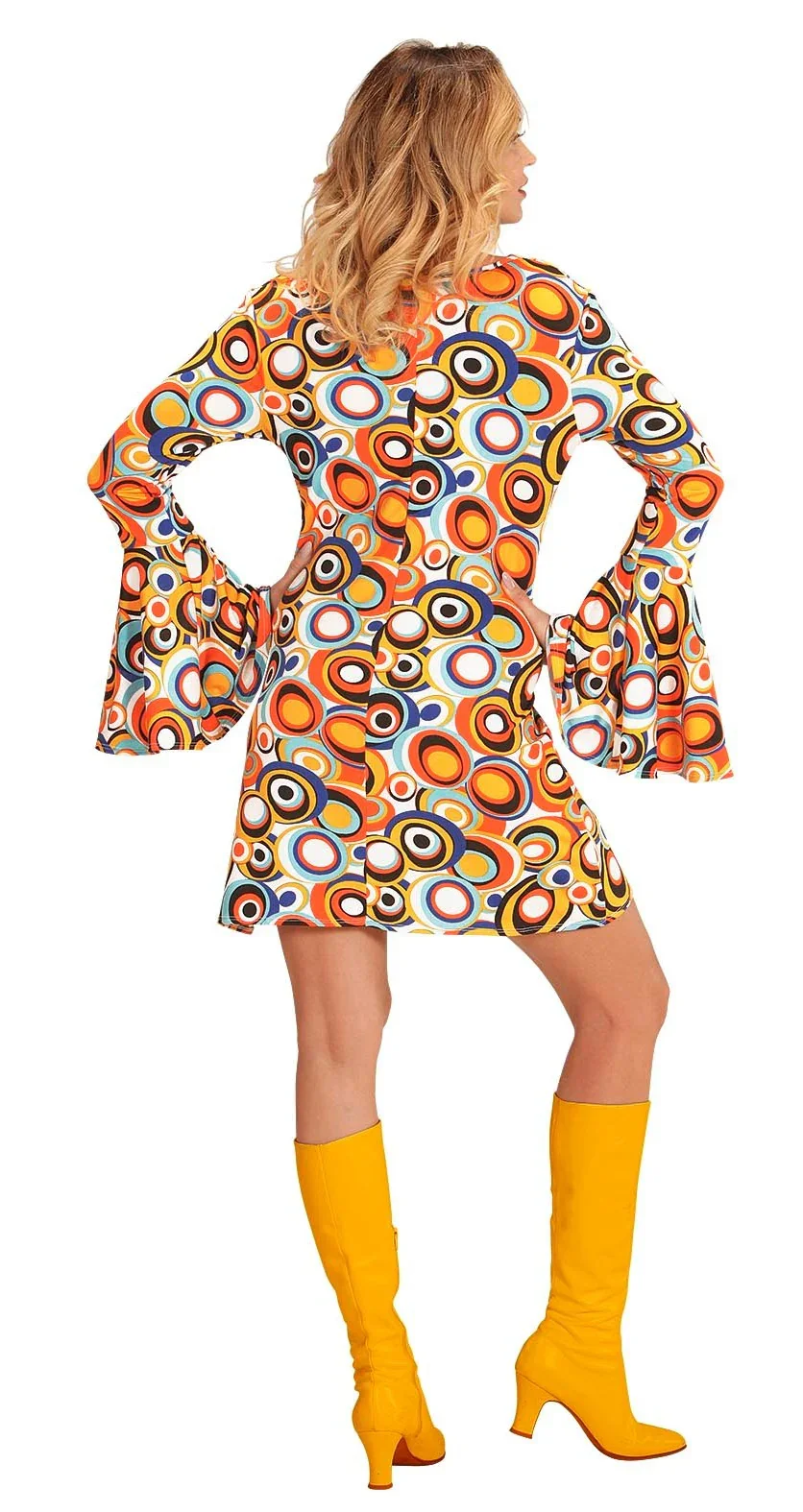 Disfraz Disco Años 70 Multicolor para Mujer - Image 2
