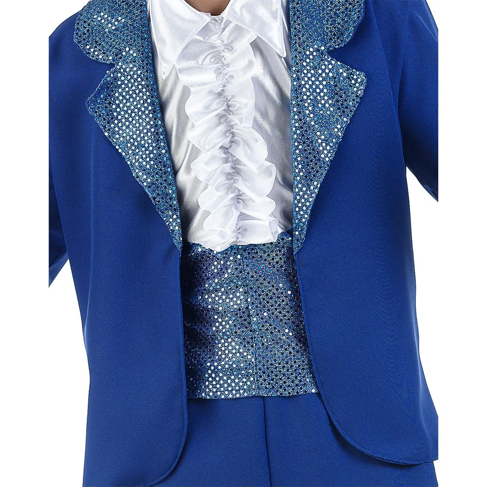 Disfraz Disco Azul Premium para Adulto - Image 3