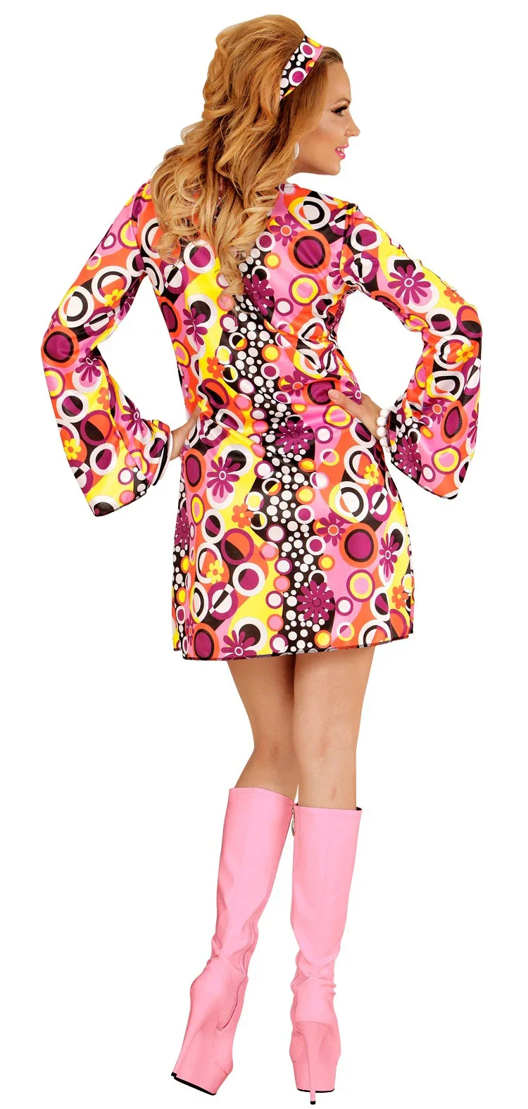 Disfraz Disco Setentero Multicolor para Mujer - Image 2