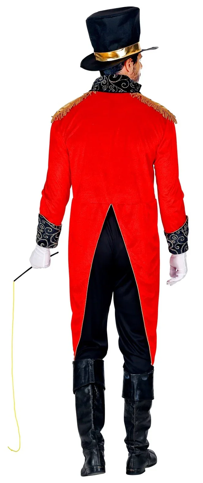 Disfraz de Domador con Frac Rojo para Hombre - Image 2