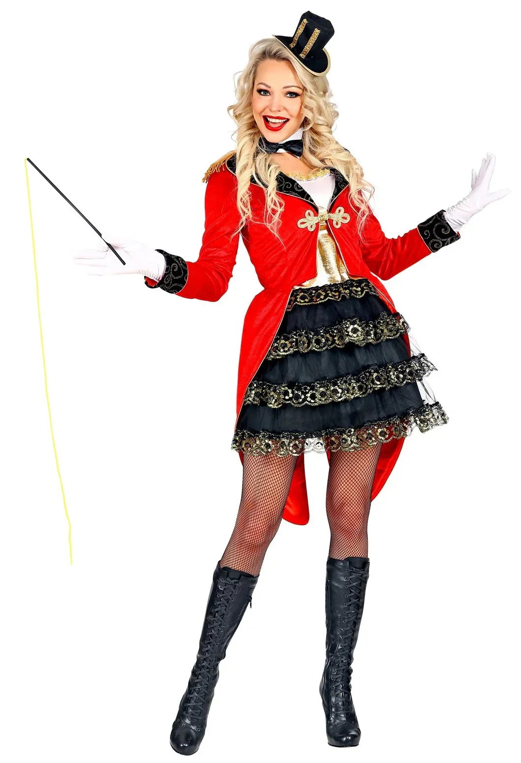 Disfraz de Domadora con Frac Rojo para Mujer - Image 4