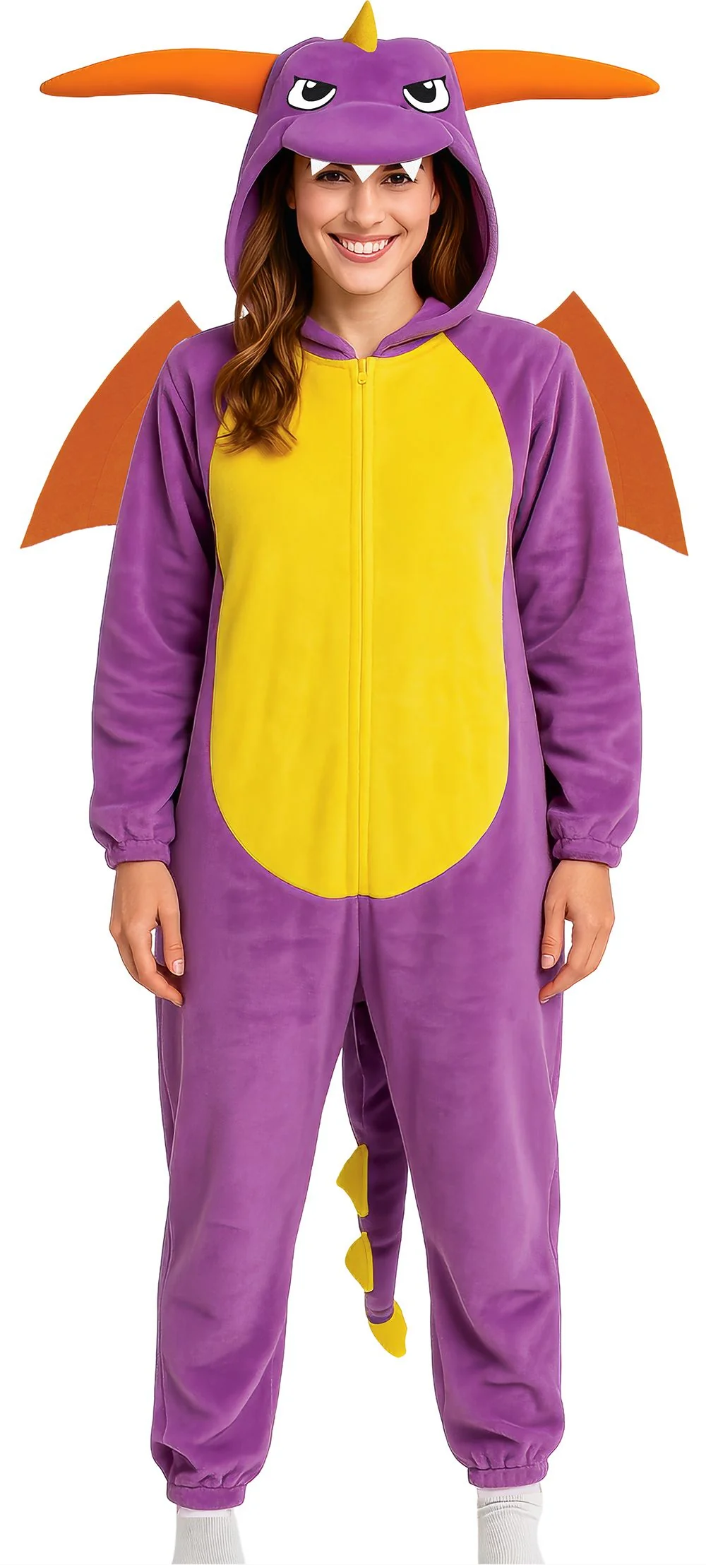 Disfraz de Dragón Morado Unisex - Image 3