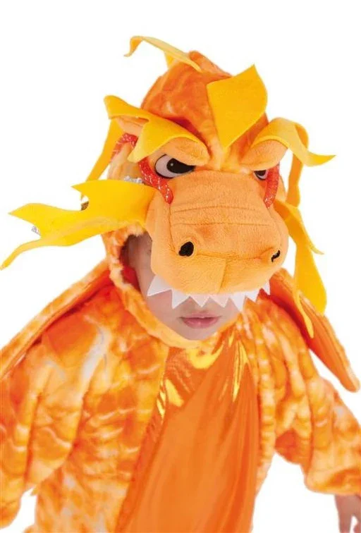 Disfraz de Dragón Naranja Infantil - Image 2