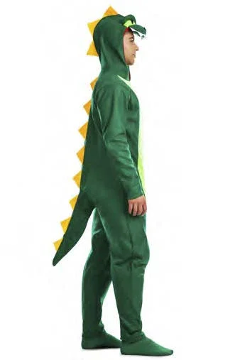 Disfraz de Dragón Verde para Adulto - Image 2