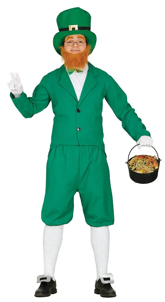 Disfraz de Duende Irlandés para Adulto - Image 3