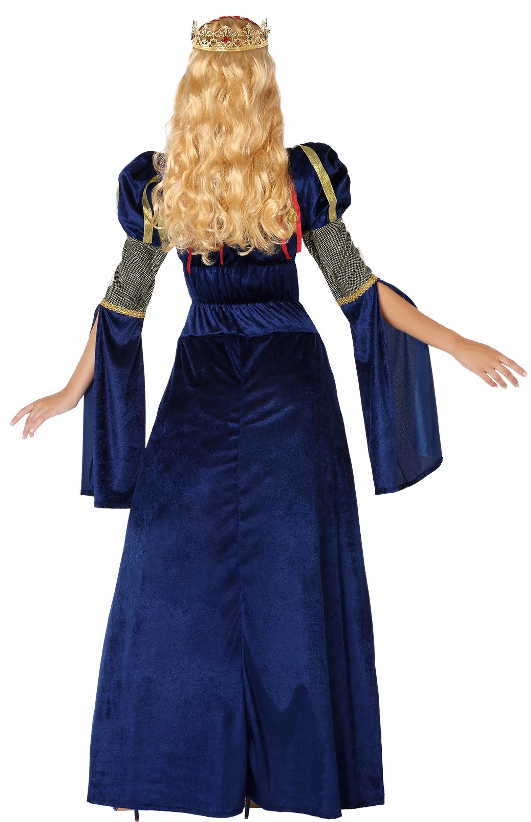 Disfraz de Duquesa Medieval Azul para Mujer - Image 2
