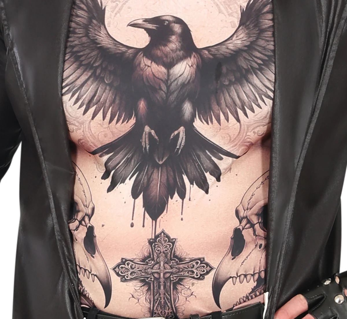 Disfraz de El Cuervo Tatuado para Hombre - Image 3