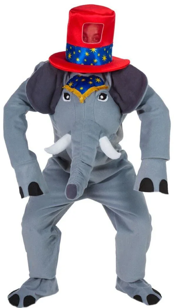 Disfraz de Elefante de Circo para Adulto