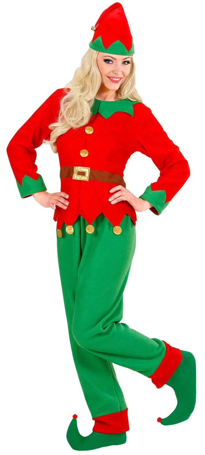 Disfraz de Elfa de Navidad para Mujer - Image 2