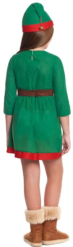Disfraz de Elfa de Navidad Traviesa para Niña - Image 2