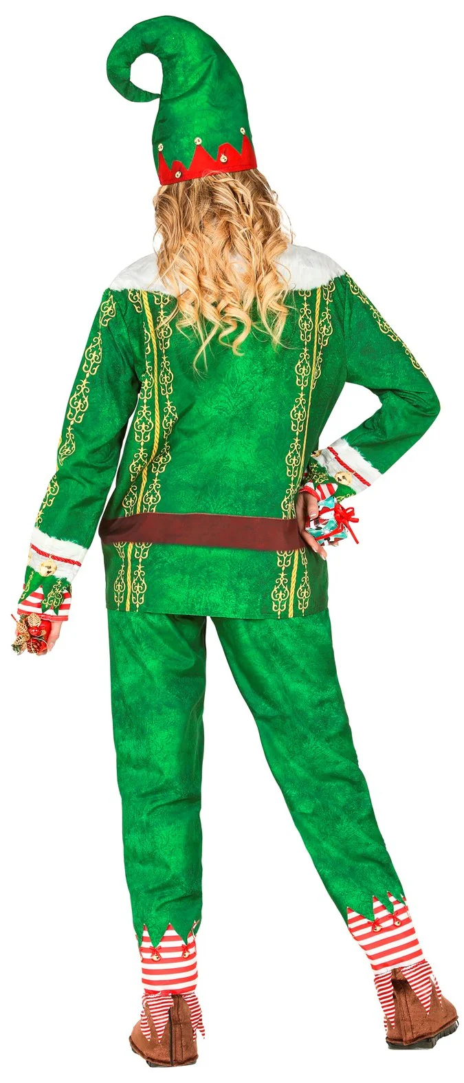 Disfraz de Elfo de Navidad para Adulto - Image 3