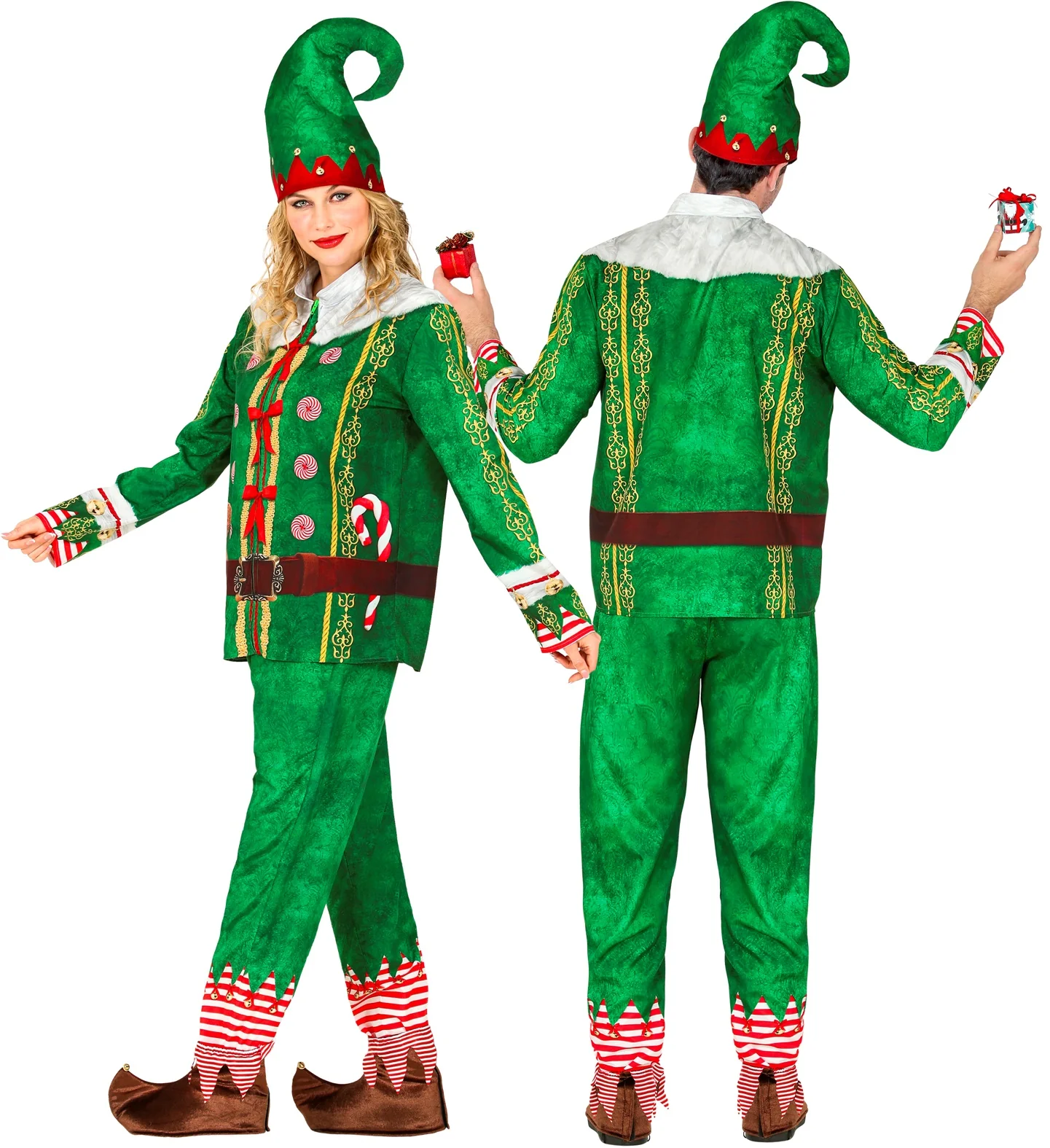 Disfraz de Elfo de Navidad para Adulto - Image 5