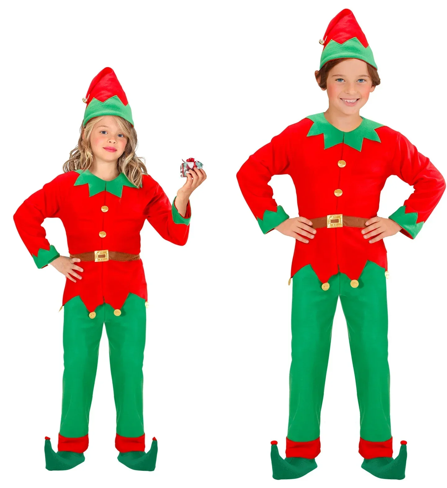 Disfraz de Elfo de Navidad Infantil - Image 3