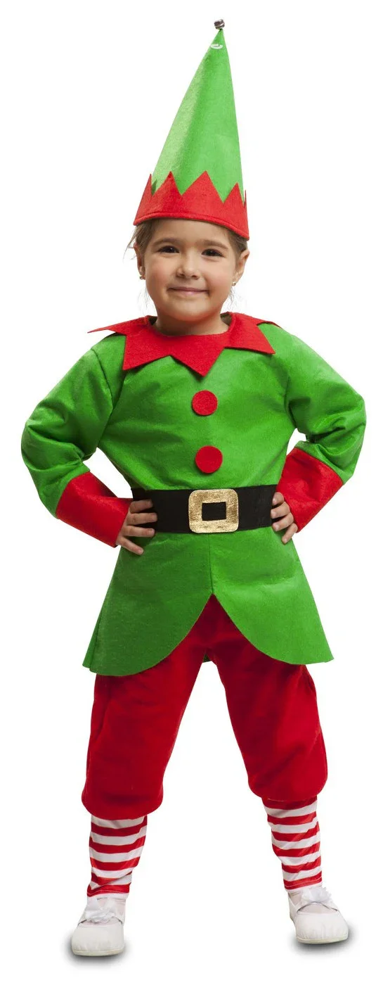 Disfraz de Elfo de Papá Noel para Niños - Image 5
