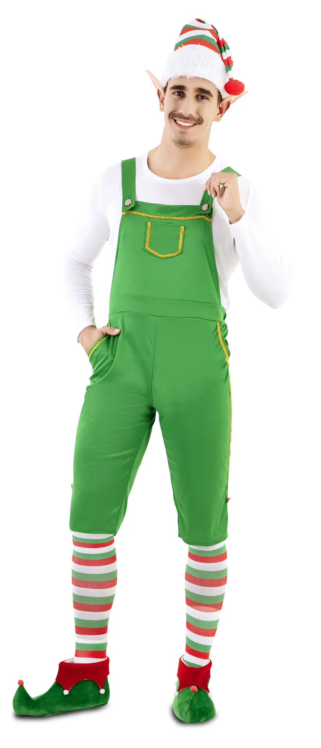 Disfraz de Elfo con Peto para Hombre - Image 4