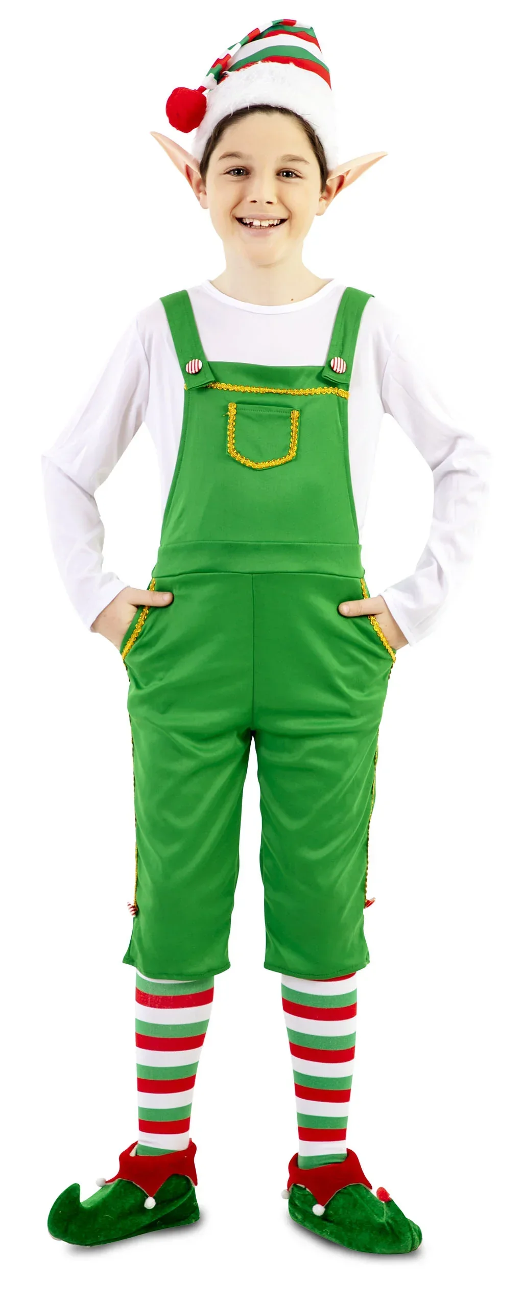 Disfraz de Elfo con Peto para Niño - Image 2