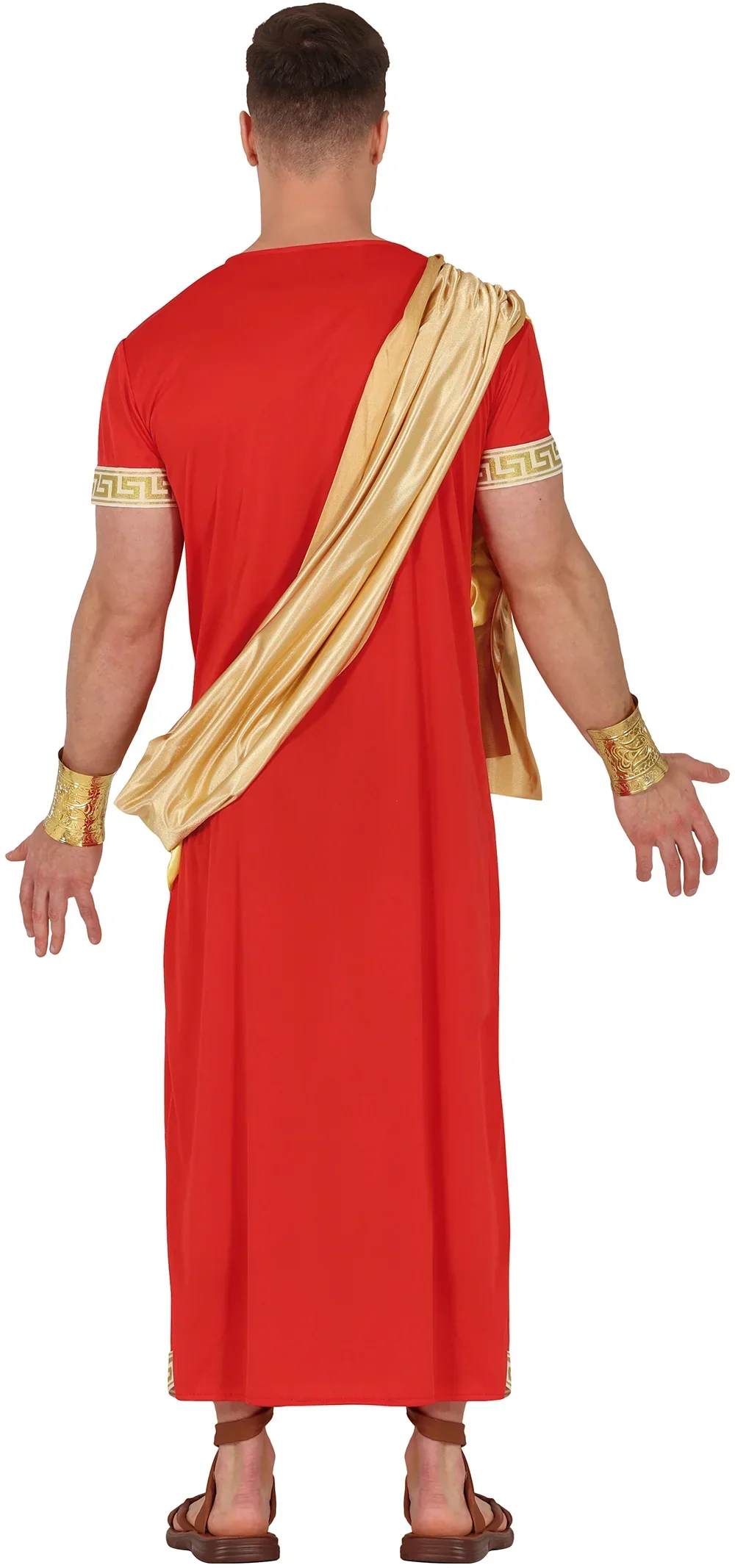 Disfraz de Emperador Romano Rojo para Hombre - Image 2