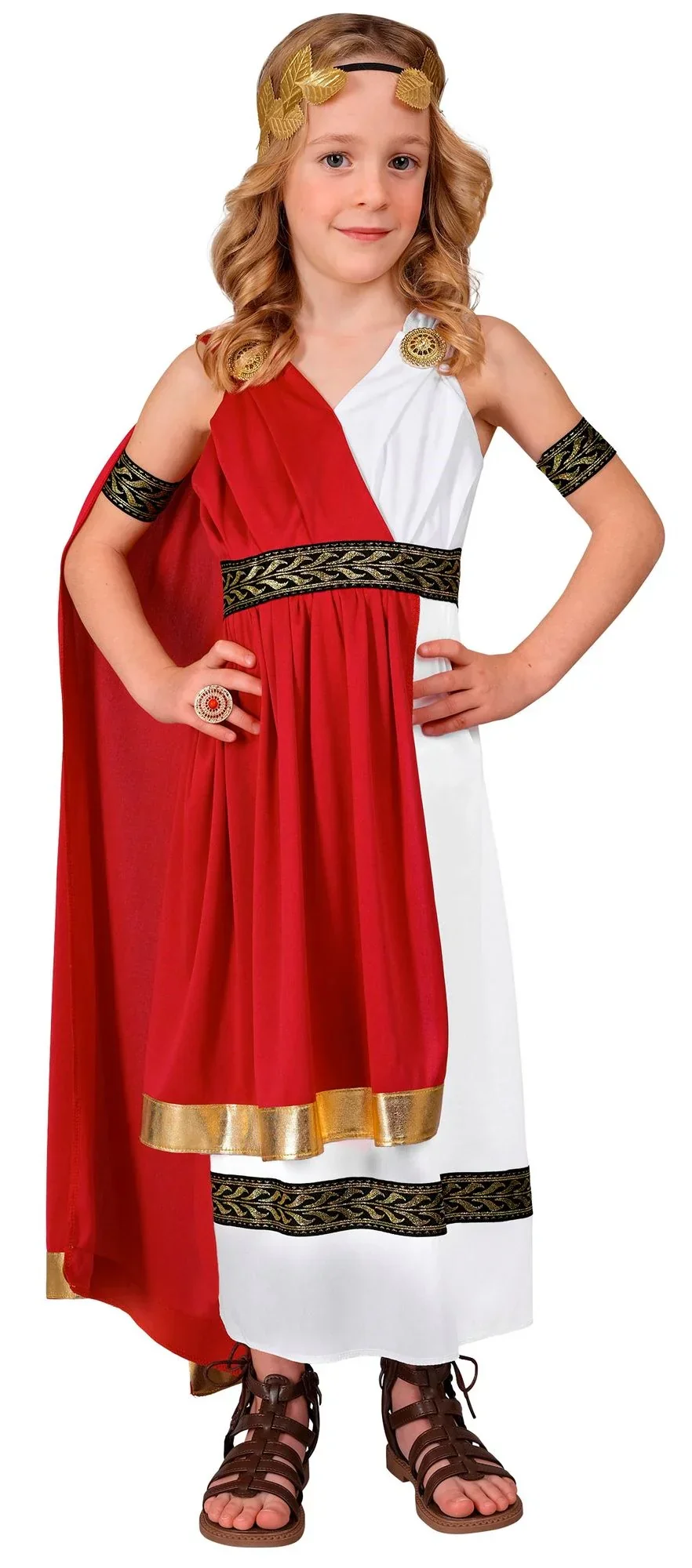 Disfraz de Emperatriz Romana para Niña - Image 4