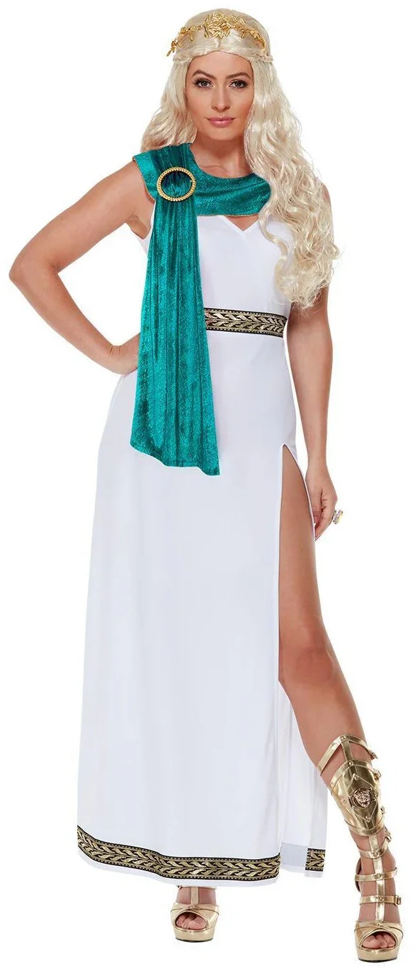 Disfraz de Emperatriz Romana con Toga para Mujer - Image 2