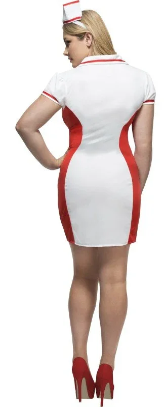 Disfraz de Enfermera Sexy en Talla Grande para Mujer - Image 2