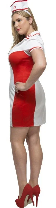Disfraz de Enfermera Sexy en Talla Grande para Mujer - Image 3