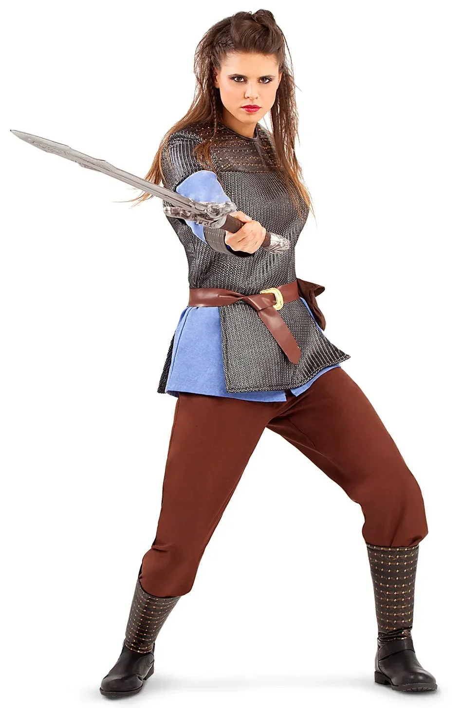 Disfraz de Escudera Vikinga Lagertha para Mujer - Image 2