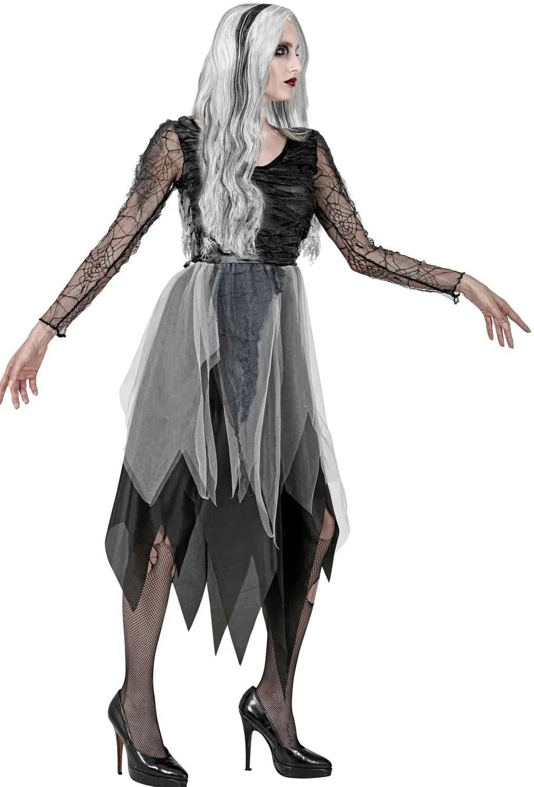 Disfraz de Espíritu Fantasmal para Mujer - Image 4