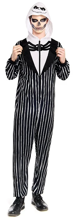 Disfraz de Esqueleto Jack Skellington para Hombre