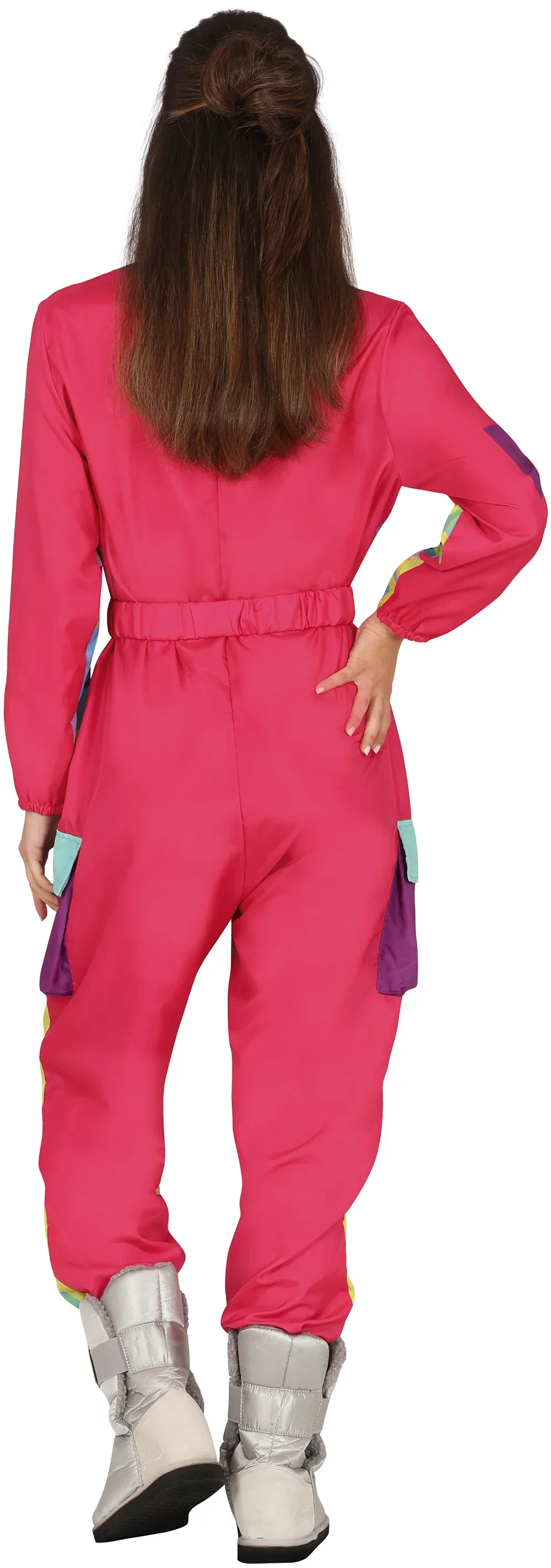 Disfraz de Esquiadora Años 80 Rosa para Mujer - Image 2