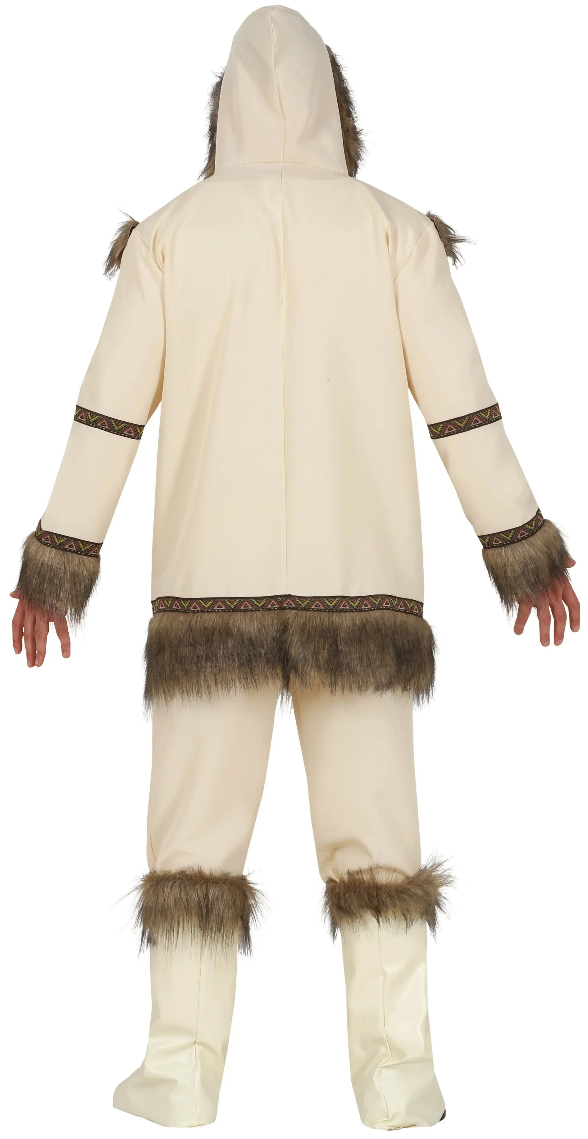 Disfraz de Esquimal Beige para Hombre - Image 2