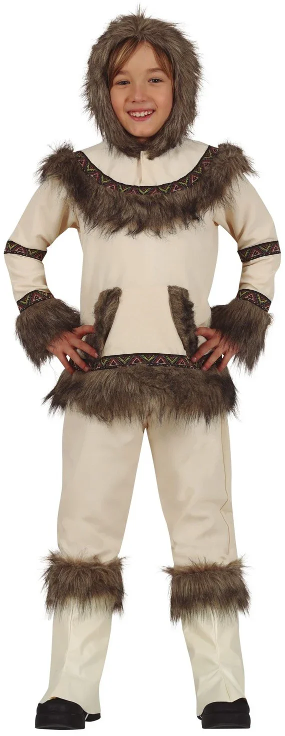 Disfraz de Esquimal Beige Infantil - Image 2