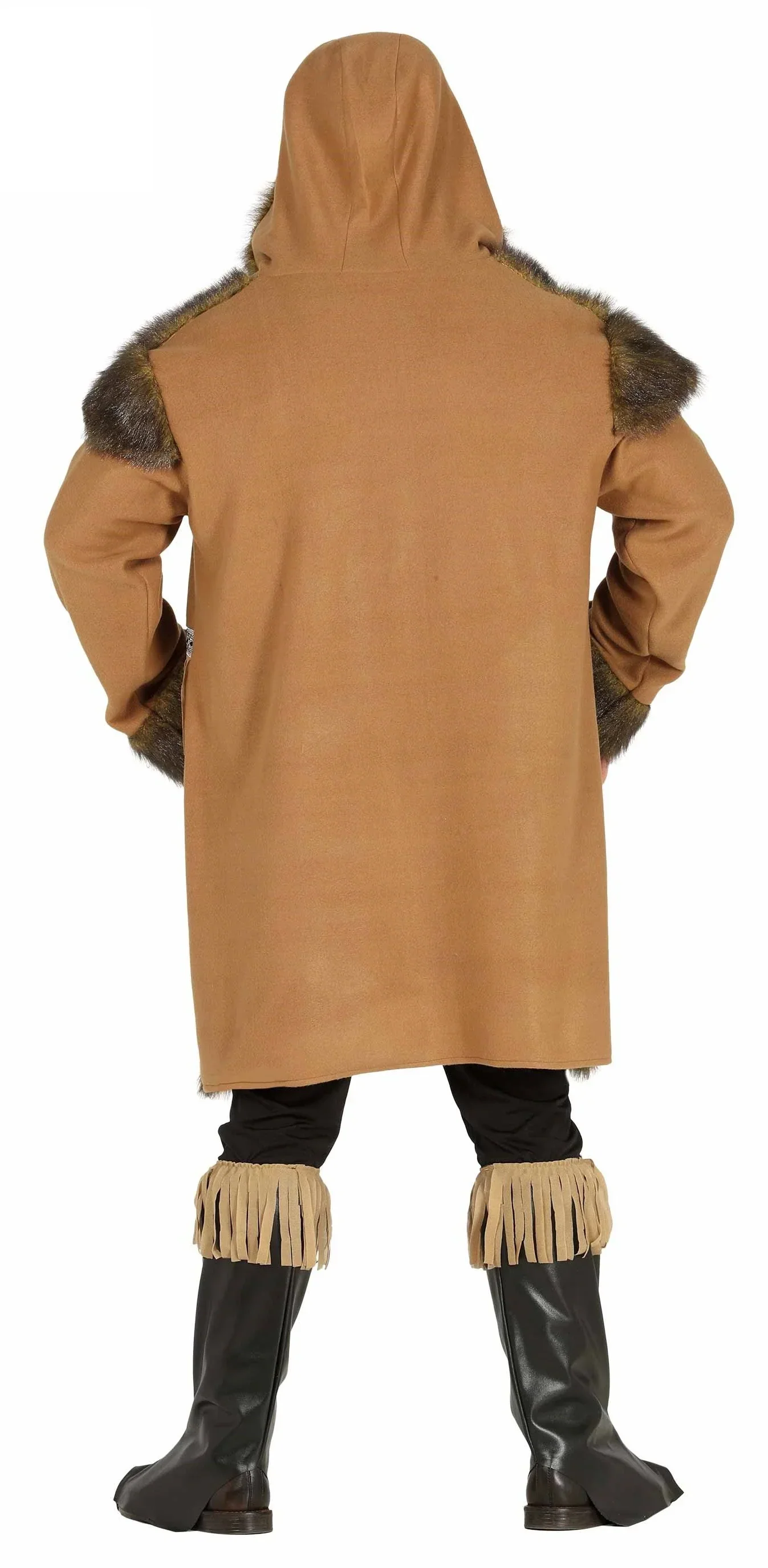 Disfraz de Esquimal Inuit Marrón para Hombre - Image 2