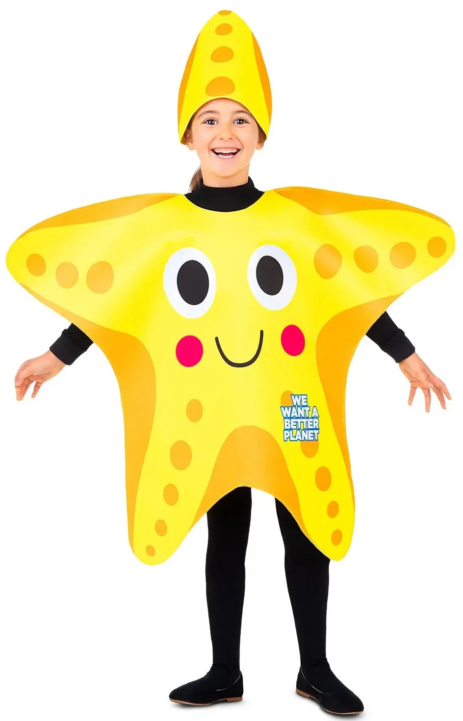 Disfraz de Estrella de Mar Amarilla Infantil - Image 2
