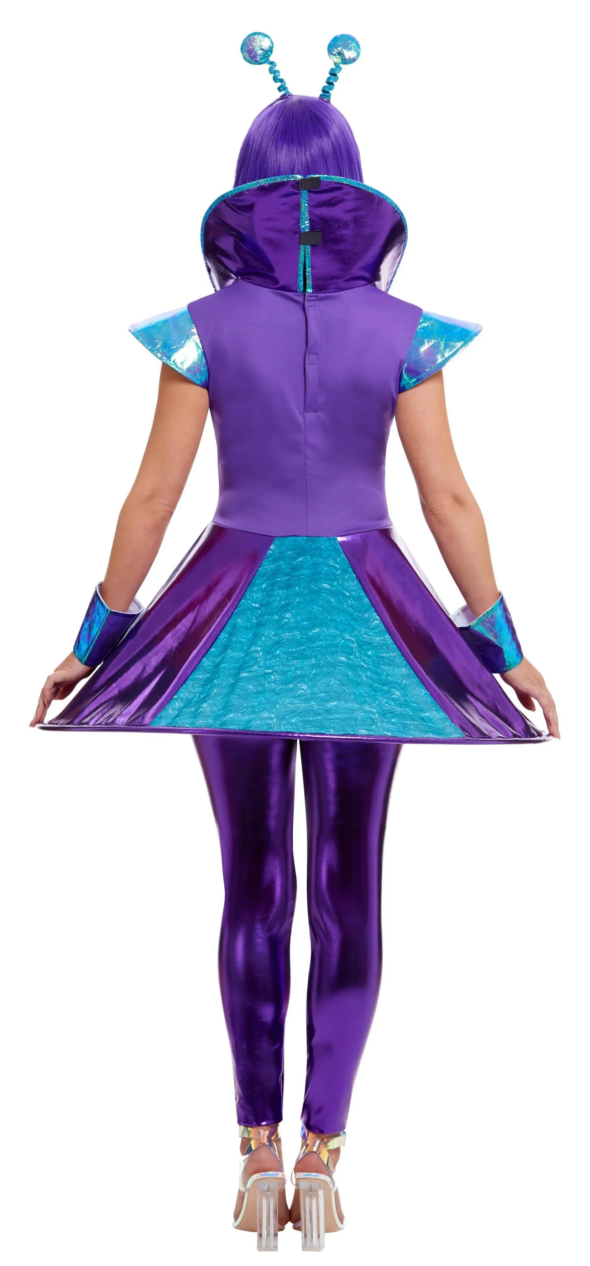 Disfraz de Extraterrestre Espacial para Mujer - Image 2