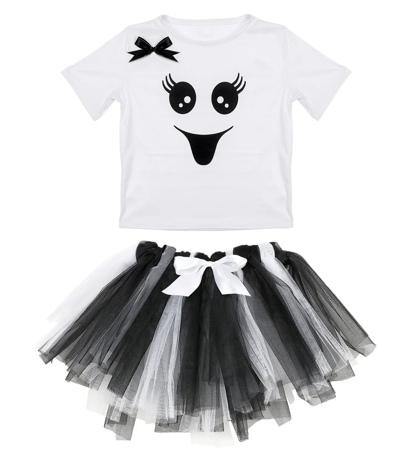 Disfraz de Fantasma Divertido con Tutú para Niña - Image 2