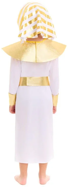 Disfraz de Faraón Egipcio Blanco para Niño - Image 2
