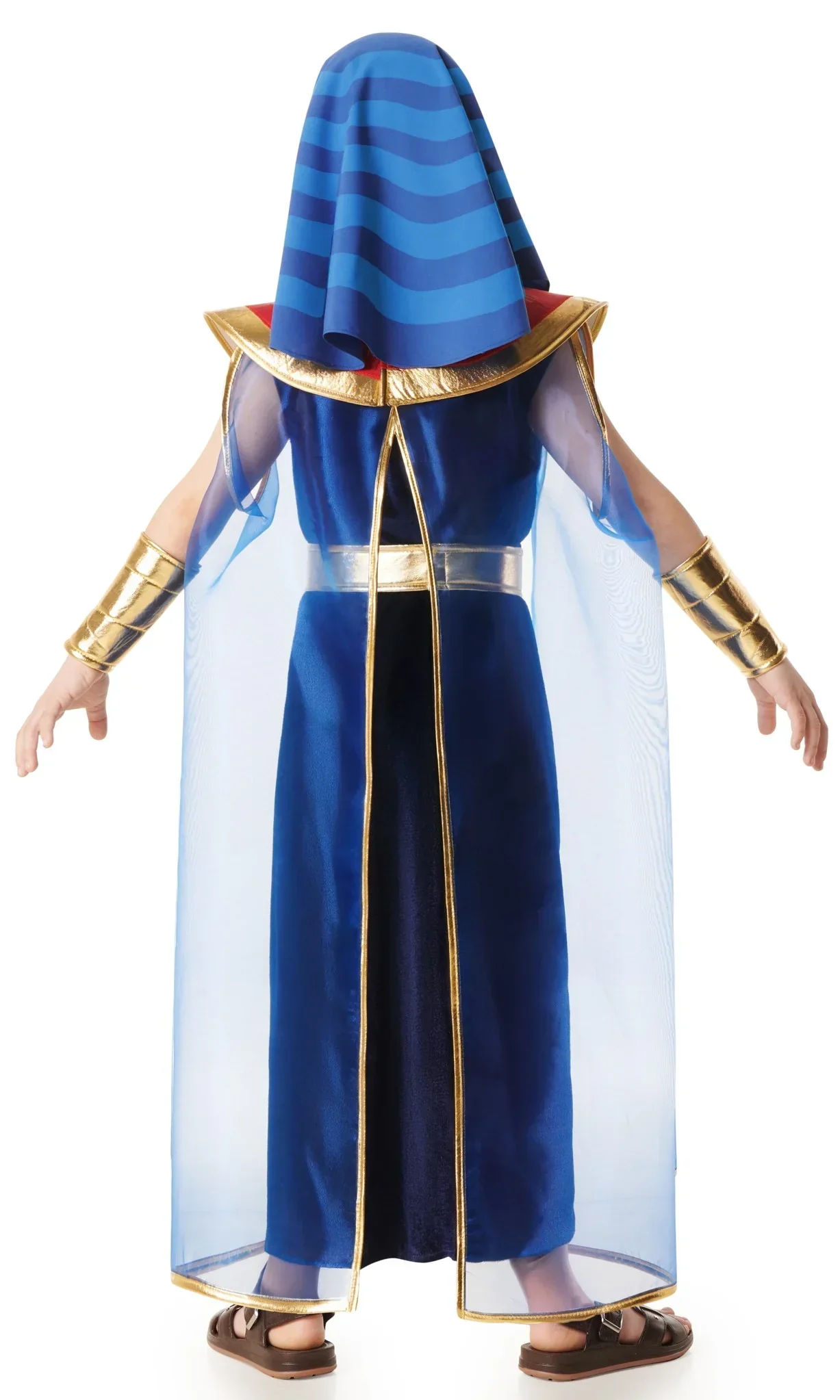 Disfraz de Faraón Egipcio Elegante Azul para Niño - Image 2