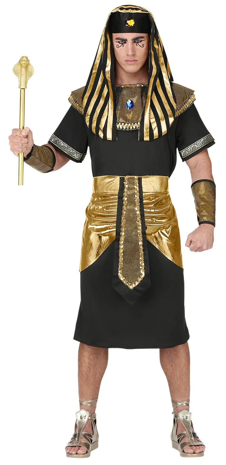 Disfraz de Faraón Egipcio Elegante para Hombre - Image 4