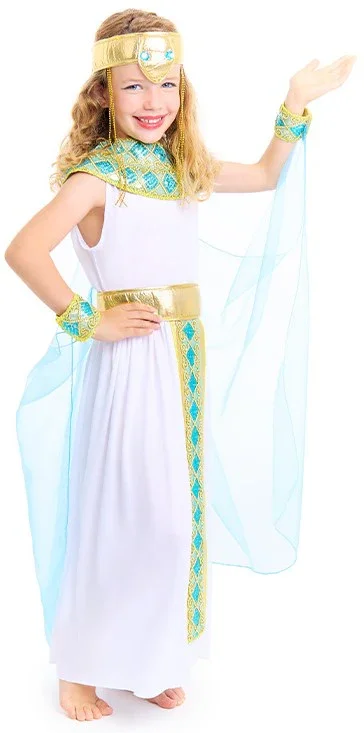Disfraz de Faraona Cleopatra para Niña - Image 3