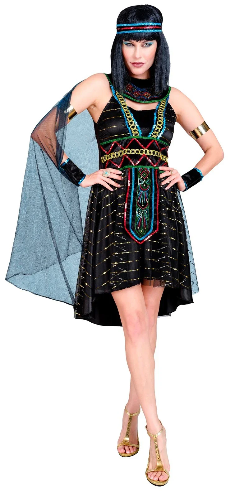 Disfraz de Faraona Egipcia Elegante para Mujer - Image 4