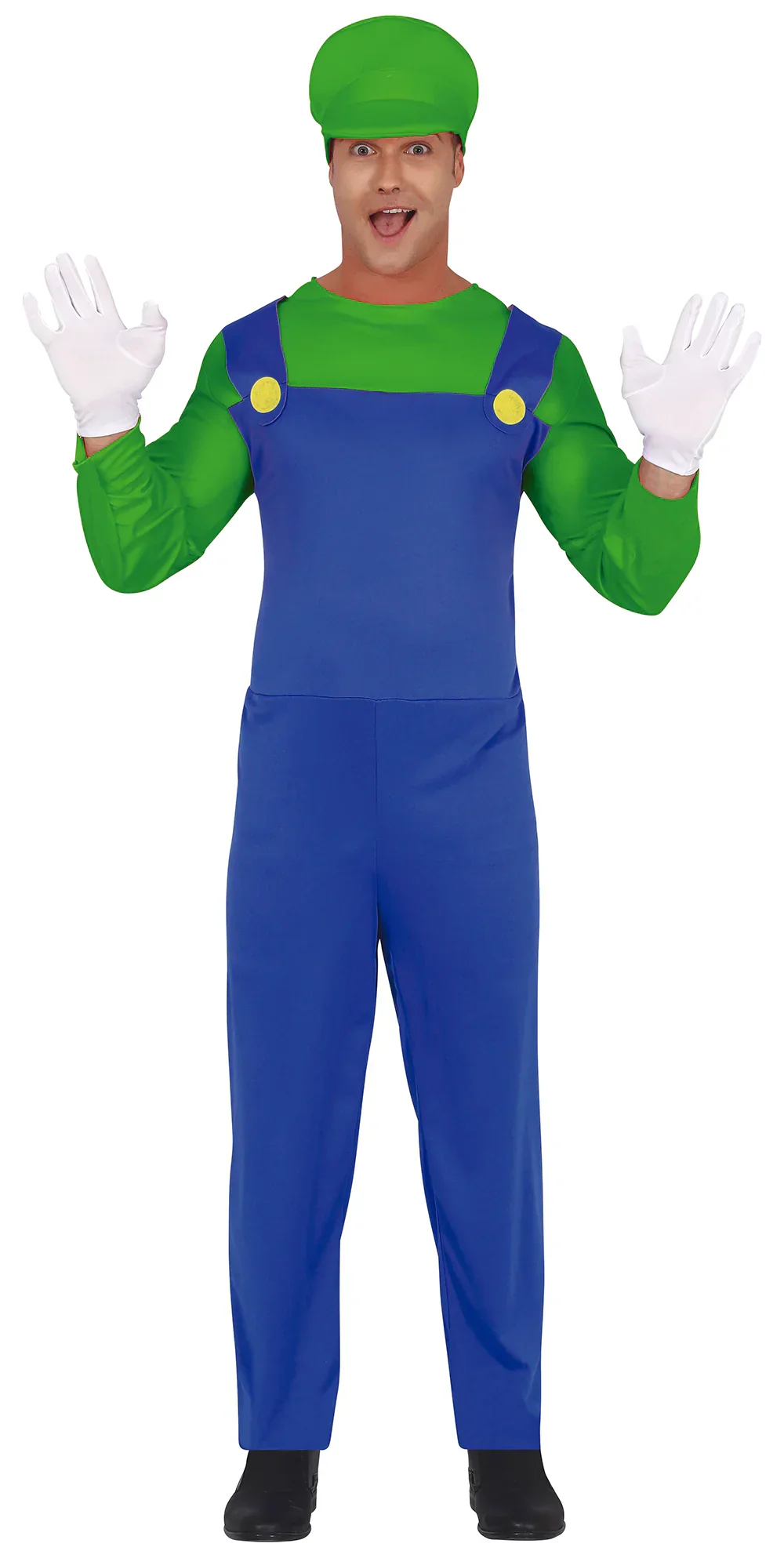 Disfraz de Fontanero Luigi para Hombre