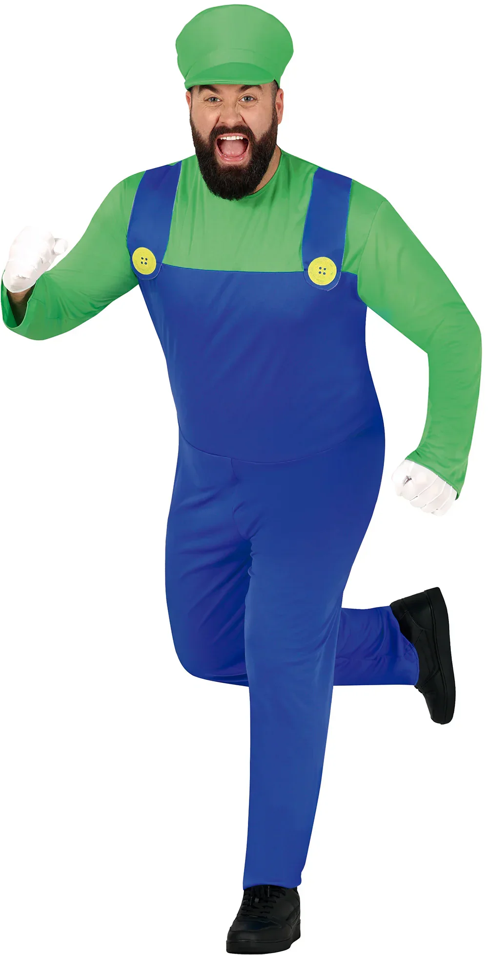 Disfraz de Fontanero Luigi para Hombre - Image 3