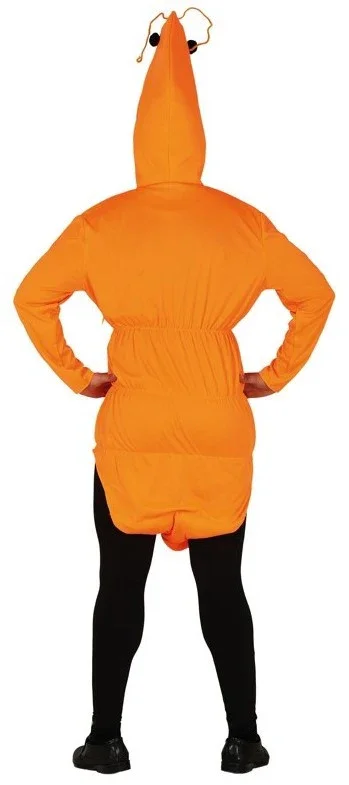 Disfraz de Gamba Naranja para Adulto - Image 2