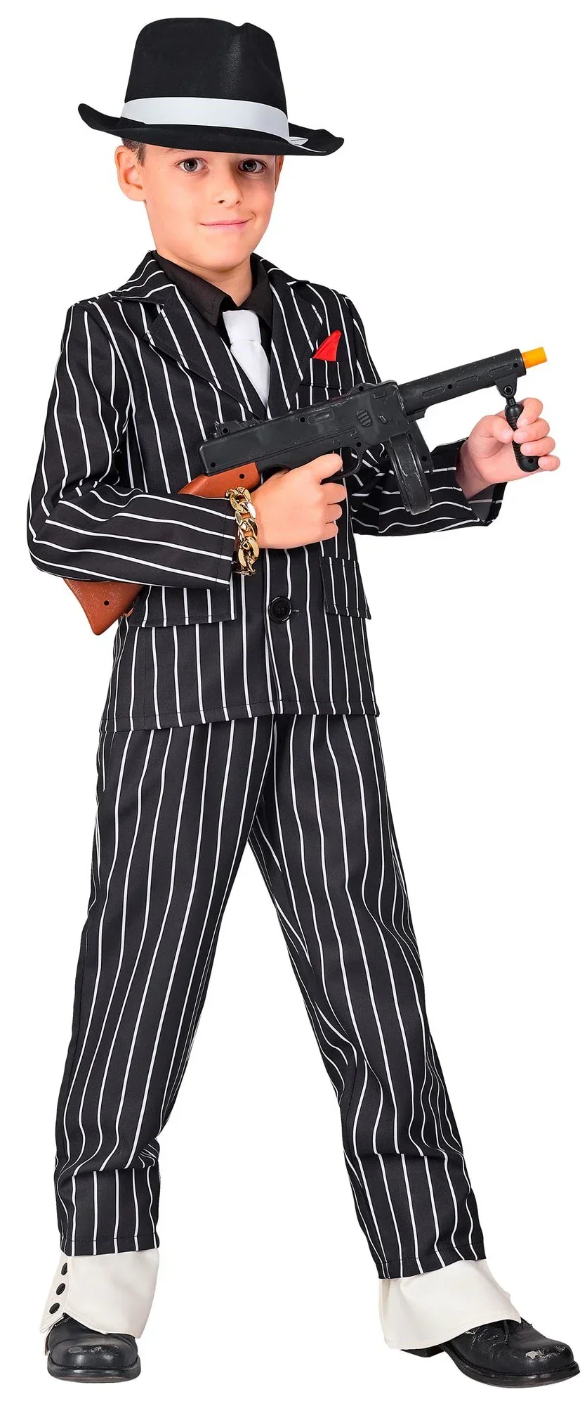Disfraz de Gangster Negro para Niño