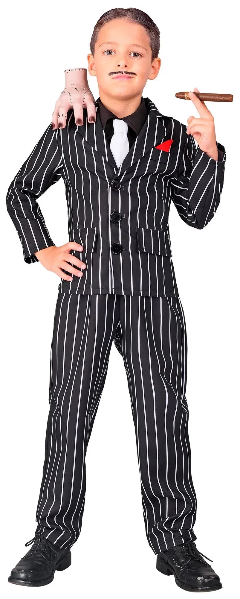 Disfraz de Gangster Negro para Niño - Image 2