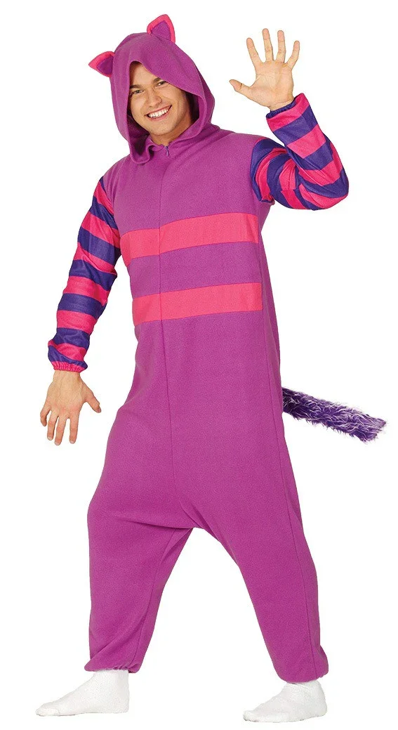 Disfraz de Gato Cheshire de Alicia para Adulto