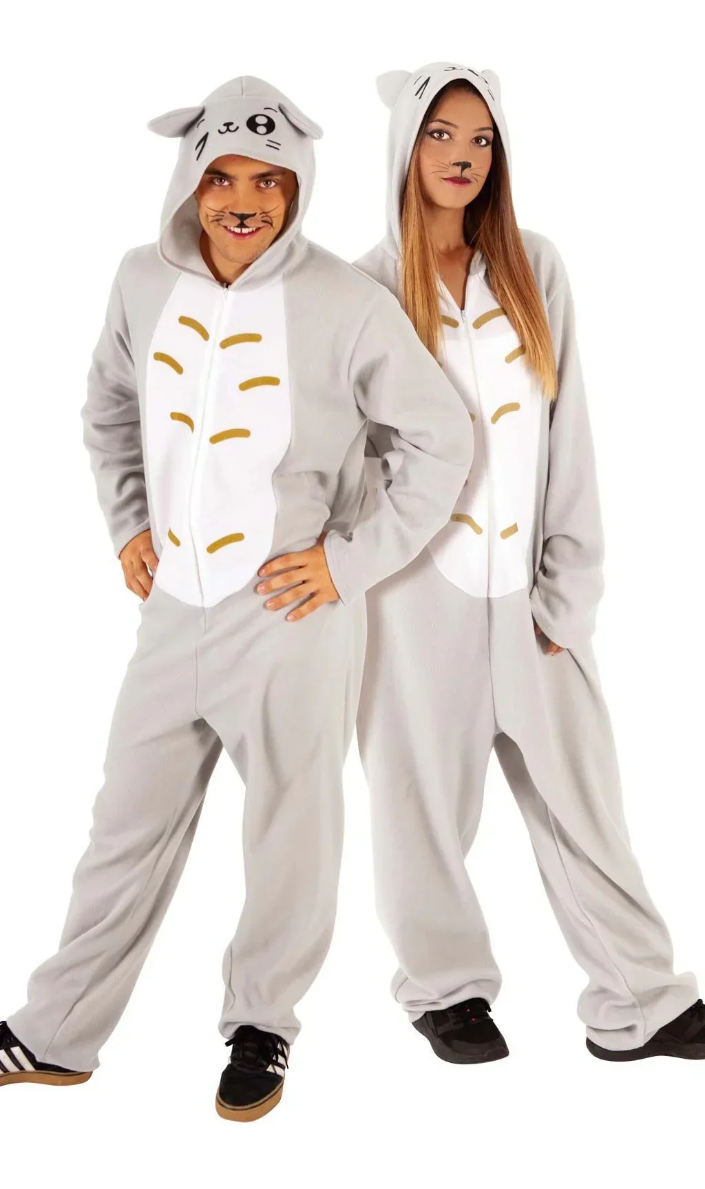 Disfraz de Gato Totoro Gris para Adulto - Image 2